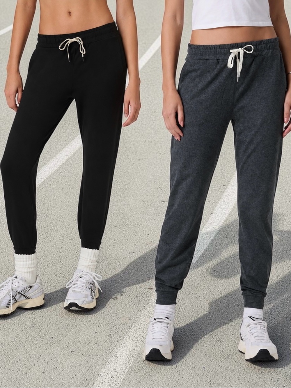 Vuori Performance Joggers Medium Gray Black Dream Knit Lot of 2 VW303 Athleisure - Picture 11 of 11